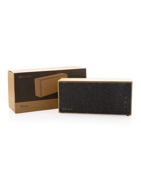 Speaker wireless 20W Wynn in bambù Speaker wireless 20W Wynn in bambù
